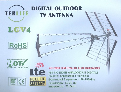 Antenna direttiva teklife - tv,