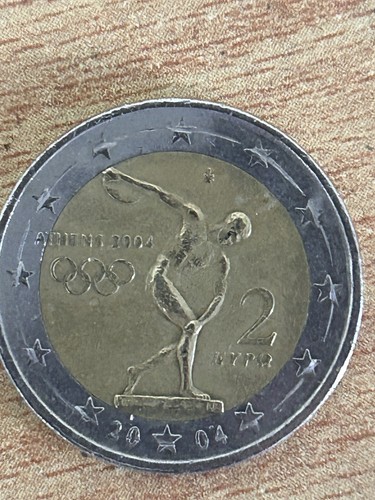 Moneta euro olimpiadi atene - olimpiadi,