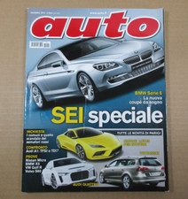 Rivista AUTO novembre 2010 BMW serie 6 Nissan Micra VW Golf Volvo S60 Lotus Audi