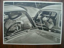 VW Volkswagen Maggiolino, Maggiolino Maggiolino, Mostra uccellini, Illustrazione insulto 1960