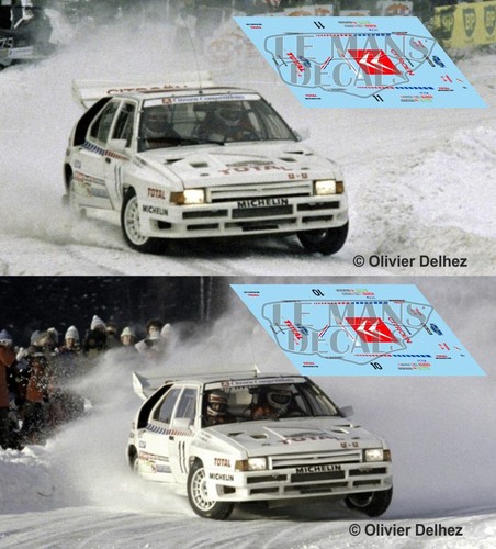 Decals citroen tc swedish - citroen,