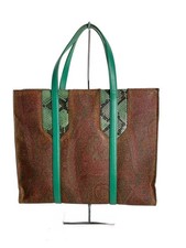 Etro handbag leather - etro,