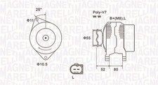 Alternatore 063731837010
