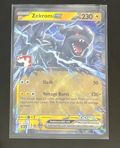 Pokemon zekrom prize - pokemon, pack