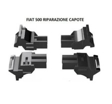 Kit Rinforzato riparazione capote Fiat 500 Cabrio Fiat 500C 500 C 4 Guide.