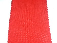 1 METRO BORDO TELA AIDA 55 FORI PUNTO CROCE ALTEZZA CM 9 VARI COLORI VEDI MENU