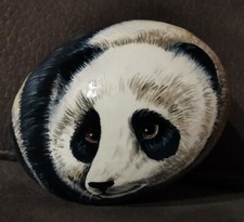 SASSO soprammobile DIPINTO A