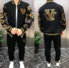 Set moda strass lusso uomo