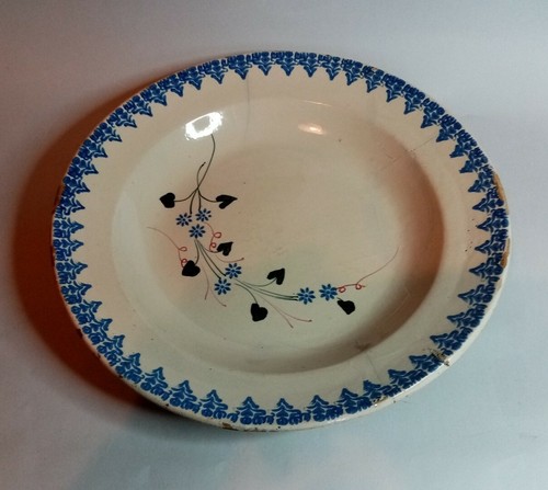 Piatto castelli ceramica - piatto,,