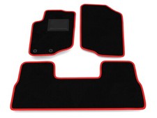 Tappetini compatibili con Peugeot 207 2006-2012 - posteriori uniti