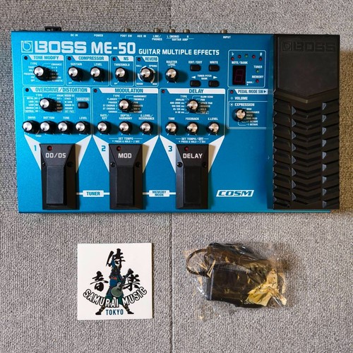 Boss guitar effects - boss, me-50