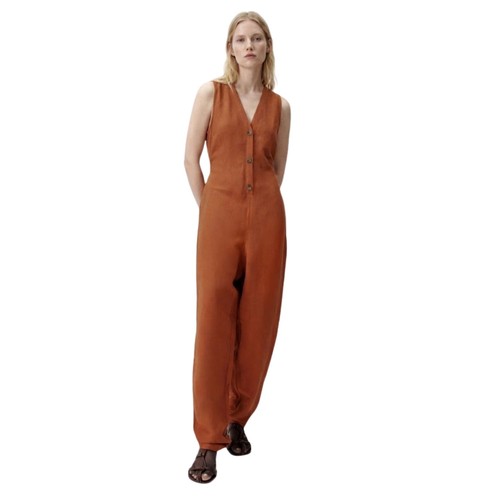 Tuta zara donna oversize - tuta, lino