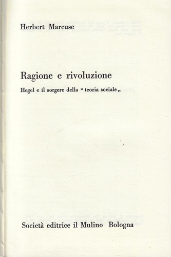 Marcuse herber ragione e - marcuse,, herber..ragione