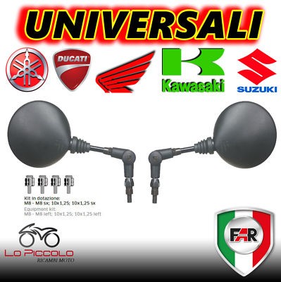 Coppia specchietti pieghevoli - coppia,