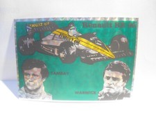 RENAULT RE60  TAMBAY WARWICK - AUTOMOBILISMO -  ADESIVO CON VELINA