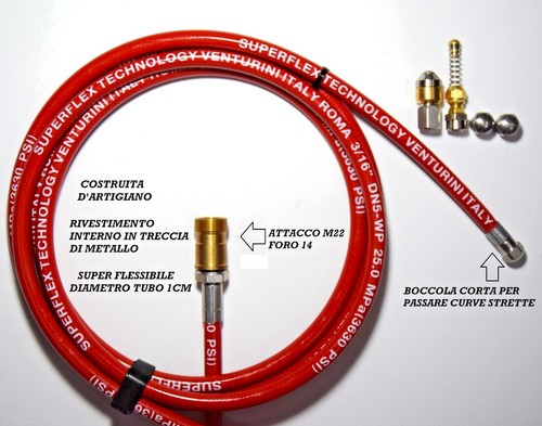 Sonda sturatubi pro - sturatubi, treccia