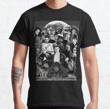T-shirt classica mostri horror