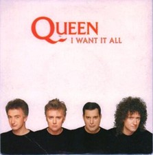 QUEEN 7' 45 Giri 1989 I WANT