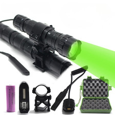 TORCIA 50000 LUMEN TATTICA MILITARE PER FUCILE LED T6 RICARICABILE