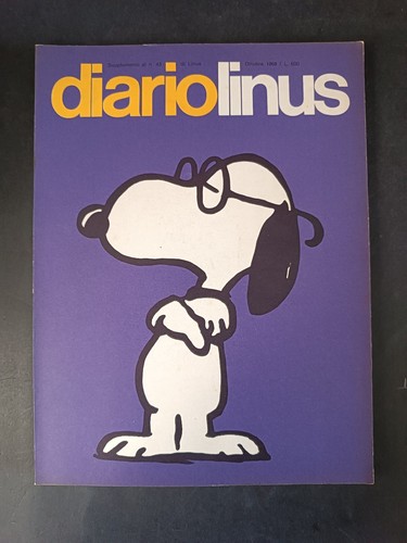 Fumetto diario linus ottobre - fumetto,