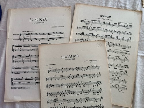 Spartiti musicali plettro - il,