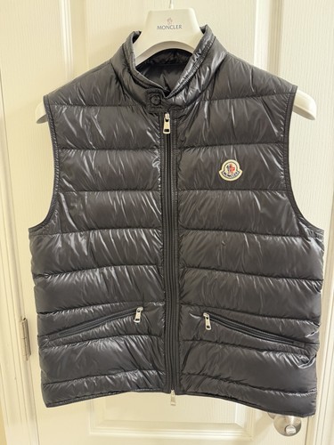Gilet moncler gui uomo nero - gilet,