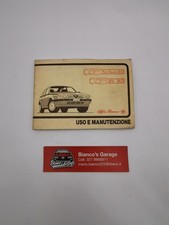 Libretto uso e manutenzione Alfa Romeo 75 Twin Spark 2.0 75 6V 3.0
