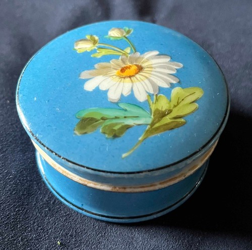 Ancien pilulier porcelaine - ancien, de
