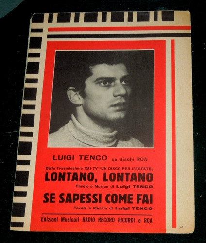 Luigi tenco spartito - luigi,