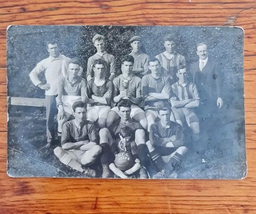 Cartolina epoca squadra di - d'epoca,