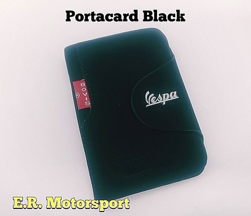 Portacard pelle black - portacard, in