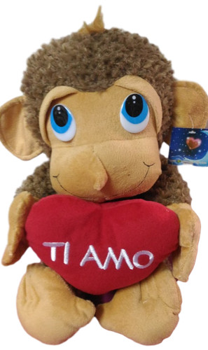 Scimmia peluche occhioni con - occhioni,