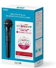 Set microfono Nintendo Wii U con disco di prova Karaoke U WUP-R-WAHJ