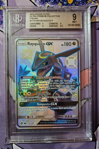 Carta pokémon rayquaza - pokémon,