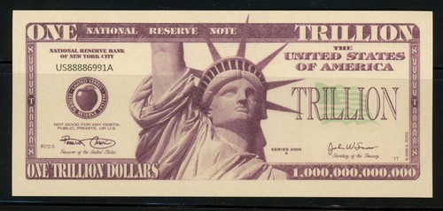 Banconote fantasy usa statua - banconote,