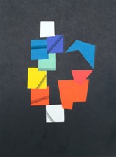 Yaacov AGAM: Composizione A Colori - Litografia Originale