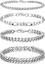 Bracciale pezzi uomo - 4,