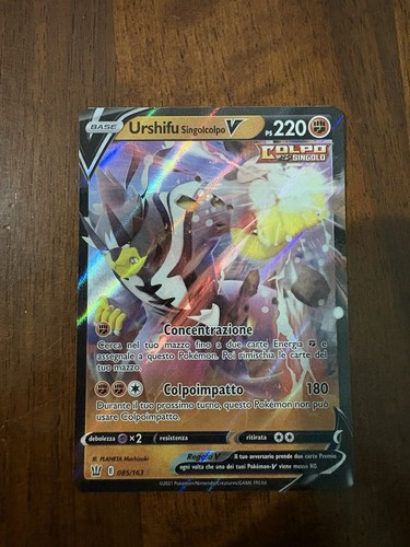 Carta pokémon urshifu - pokÉmon,