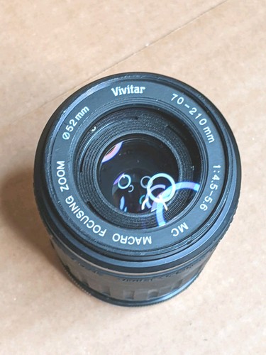 Vivitar 210 5 - mm, f/4.5-5.6