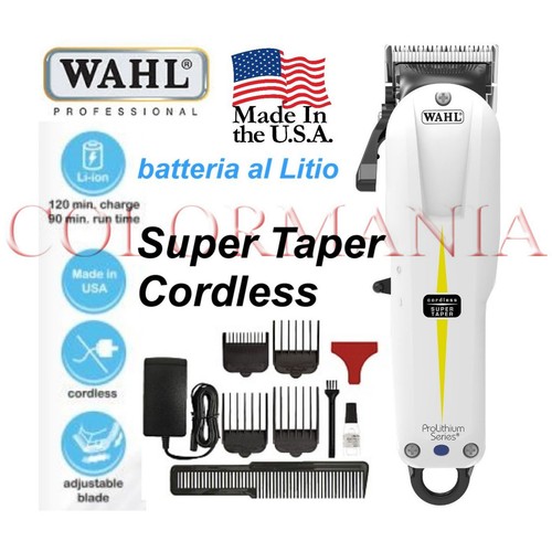 Wahl super taper cordless - wahl,