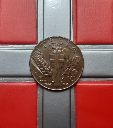 10 centesimi 1942 xx - 10,