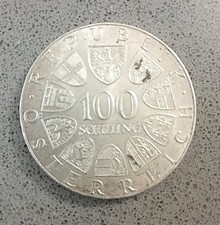 1977 AUSTRIA MONETA ARGENTO