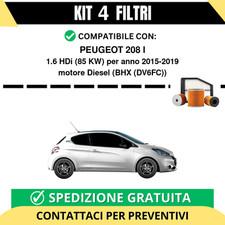 Kit 4 Filtri Tagliando per