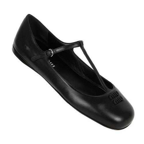 Scarpe ballerine miu - miu, in