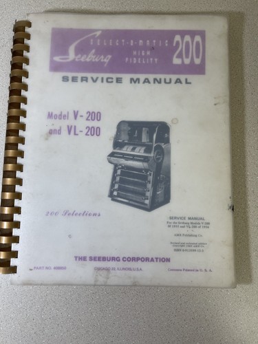 Seeburg jukebox manuale - jukebox,