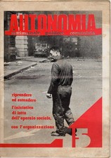 Autonomia. Settimanale politico comunista N.15 Potere Operaio Lotta Continua