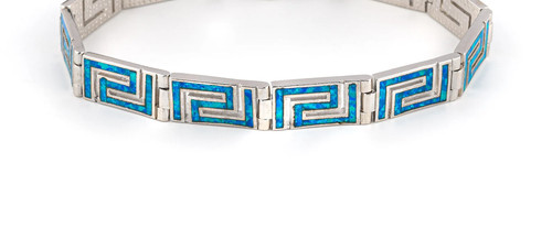 Bracciale con chiave greca