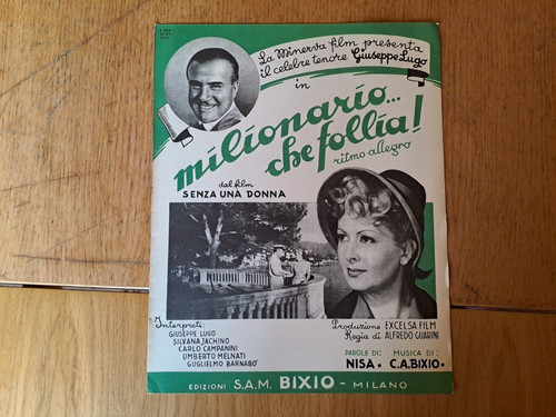 Spartito milionario che - spartito, "milionario
