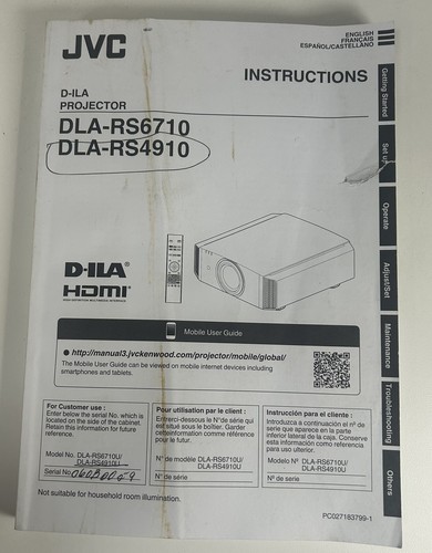 Jvc dla rs6710 - jvc, dla-rs6710