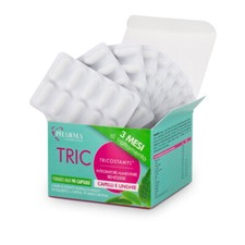 YPHARMA TRIC TRICOSTAMYL 90 Cps Contrasta e Rinforza Caduta dei Capelli e Unghie